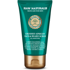 Ansiktspeeling Raw Naturals Crushed Apricot Face & Beard Scrub 75ml