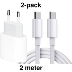 Otego Samsung Hurtiglader Adapter Kabel 20W USB-C 2m