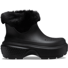 Wide Fit Boots Crocs Stomp Lined - Black