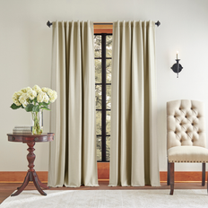 Curtains & Accessories Martha Stewart Spellbound Blackout Curtain Panel Pair 95-in