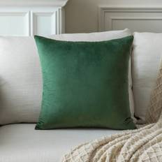 Colormz Set of 1 Hunter Green Throw Pillow Covers Cushion Cover
