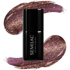 Semilac UV Hybridgalax Flash UV LED Lampa Gel Nagellack - Meta Rose 7ml