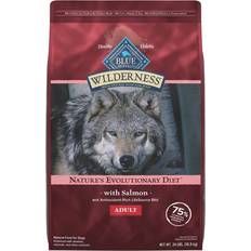 Dog food blue buffalo Blue Buffalo Wilderness Salmon Recipe High-Protein Adult Dry Dog Food 10.9