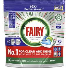 Fairy Attrezzature e Prodotti per la Pulizia Fairy Professional Platinum Dishwasher Capsules Regular Pack of 75