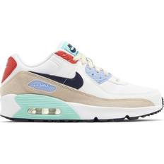 Nike Air Max 90 LTR SE GS - White/Sanddrift/Cobalt Bliss/Obsidian