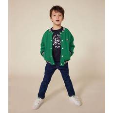 Petit Bateau Kinder College Jacke Molton und Sherpa - Jungen