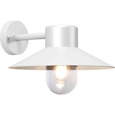 Belysning Llitt Victor Vägglampa E27 Vit IP44 Väggarmatur