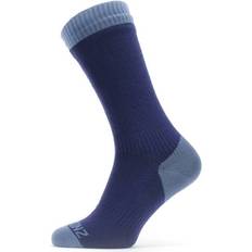 Sealskinz Waterproof Mid Crew Socks - Navy