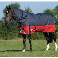 Weatherbeeta Comfitec Plus Dynamic II Detac-A-Neck Medium Rug - Grey/Dark Green/White