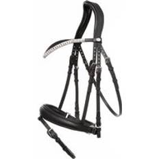 Hodelag Kavalkade Anatomical Riding Bridle - Noir