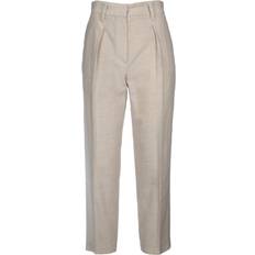 Corduroy Pants & Shorts Brunello Cucinelli Corduroy Trousers - Bianco