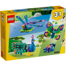 3in1 LEGO Creator 3in1 Exotic Peacock 31157