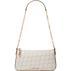 Michael Kors Empire Medium Chain Link Pochette - Vanilla/Luggage