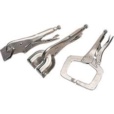 Clamps Draper 33836 Self Grip Kit 3pcs One Hand Clamp