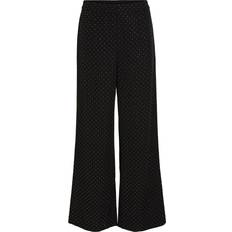 Vila Dame Bukser & Shorts Vila High Waist Trousers