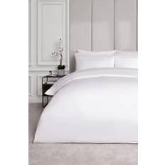 Highams 400 Thread Count Hotel Set King Duvet Cover White