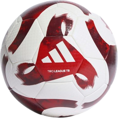 5 - IMS (International Match Standard) Fotbollar adidas Tiro League Thermally Bonded Ball - White/Team Colleg Burgundy/Team Collegiate Red