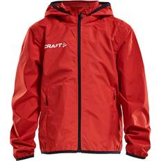 146/152 Regnjakker Craft Jacket Rain Junior Sportsjakke - Bright Red/Black