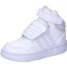 Unisex Kinder Hoops Mid Shoes - Cloud White