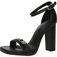 Tommy Hilfiger Dame Højhælede sko Tommy Hilfiger Leather Strap High Heels - Black
