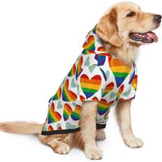 Pets None Pride Ally Dog Hoodie Pet Pullover XX-Large