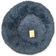 Pets Scallywags Navy Fluffy Donut Pet Bed 80 x 26 cm