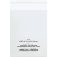 Resealable Suffocation Warning Bags 9x12" 1000-pack