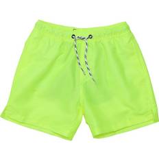 Yellow Swimwear Children's Clothing Snapper Rock Comfort Lined Drawstring Swim Short - Citron