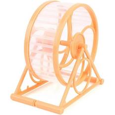 Pets None Hamster Running Wheel Toy Yellow