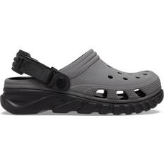 Reflectors - Unisex Slippers & Sandals Crocs Duet Max II Reflective Clogs - Grey/Black