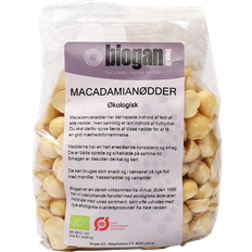 400.0 g Nødder & Frø Biogan Macadamianødder Rå Økologisk 400g 1pack