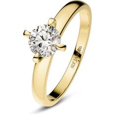 Guld - Vitt guld Ringar Sif Jakobs Solitaire Ring Venice - Laboratorieodlad Diamant