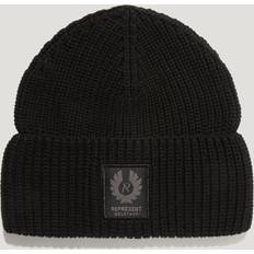 Belstaff Man Accessoires Belstaff Belstaff X Represent Patch Beanie - Black