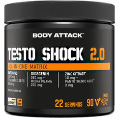 Body Attack Testo Shock 2.0 90 Stk.