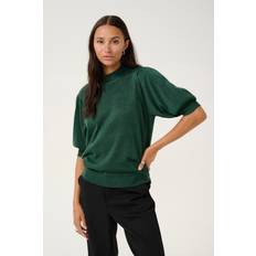 Kaffe Turtleneck Pullover Strik - Garden Topiary