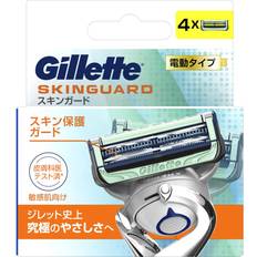 Gillette P&G Japan Gillette Skinguard Power, 4 replacement blades Men's Replacement Blades Razors for Men Place the used blade in an empty space in the case an