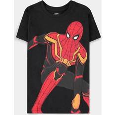 Marvel Barnkläder Difuzed Spider-Man Boys Short Sleeved T-shirt - Black