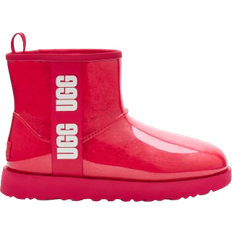 UGG Red Shoes UGG Classic Clear Mini Boots - Red