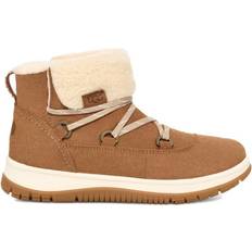 UGG Marrón Botas de Encaje UGG Lakesider Heritage Lace Para Mujer - Camel