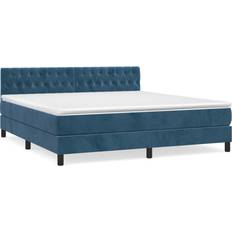 vidaXL Velvet Continental Bed 180x200cm