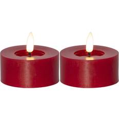 Star trading värmeljus flamme Star Trading Flamme Flow Warming Red LED-ljus 5.5cm 2st