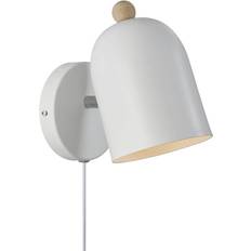 Indoor Lighting - White Wall Lights Nordlux Gaston White Wall light 11.5cm