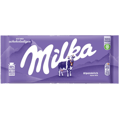 Chocolats Milka Alpine Milk Chocolate Bar 100g 1pack