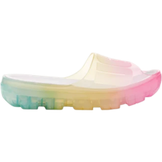 Damen - TPU Slides UGG Jella Clear Watercolors Slide - Rainbow Blend