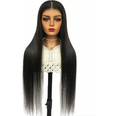 Women Wigs Shein Glueless Hd Lace Front Straight Lace Closure Wig 30 inch SNatural