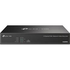 Accessori per Telecamere di Sorveglianza TP-Link Nvr1004h-4p Videoregistratore Di Rete Nero