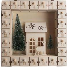 Christmas Tree Wooden Advent Calendar 1