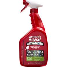 Multi-purpose Cleaners Nature's Miracle Advanced Stain and Odor Eliminator Spray Severe Mess Enzymatic Formula 32fl oz