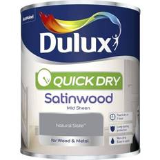 Dulux Quick Dry Woodstain Natural Slate 0.75L