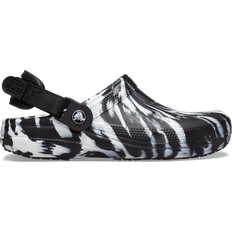 Clogs Crocs Classic Work Graphic Clog - Black/White